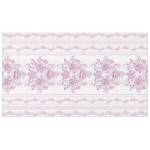 French chic,pink,toile,floral,pattern,victorian,Fl Tischdecke (Vorderseite (Horizontal))