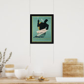 French Cigarette Paper Ad ca. 1930s Poster (Küche)