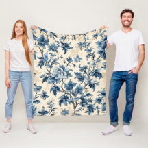 French Country Blue Toile