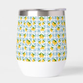 French Country Lemon Blue Tile Pattern (Links)