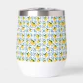 French Country Lemon Blue Tile Pattern (Vorderseite)
