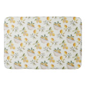 French Country Lemon Pattern Bath Mat Badematte (Vorderseite)