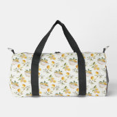 French Country Lemon Pattern Duffle Bag (Vorderseite)