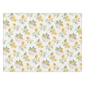 French Country Lemon Pattern Tablecloth Tischdecke (Vorderseite (Horizontal))