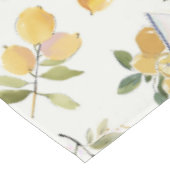 French Country Lemon Pattern Tablecloth Tischdecke (Schrägansicht)