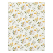 French Country Lemon Pattern Tablecloth Tischdecke (Vorderseite)