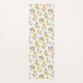 French Country Lemon Pattern Yoga Mat Yogamatte (Vorderseite)