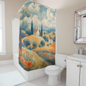 French Countryside Duschvorhang (Beispiel)