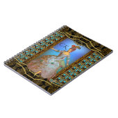 French Delight Chic Barock Monogramm Notizblock (Linke Seite)