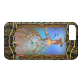 French Delight Chic Barock Monogramm Plus Case-Mate iPhone Hülle (Rückseite (Horizontal))