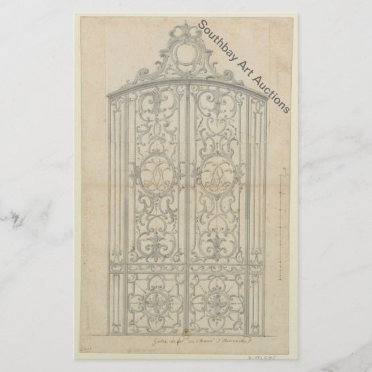 French Eison Choir Gate Flyer (Vorne)