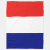 FRENCH FLAG FLEECEDECKE (Vorderseite)