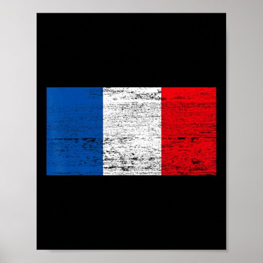 French Flag France Flag Viva La France  Poster (Vorne)