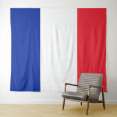 FRENCH FLAG WANDTEPPICH (Beispiel (Horizontal))