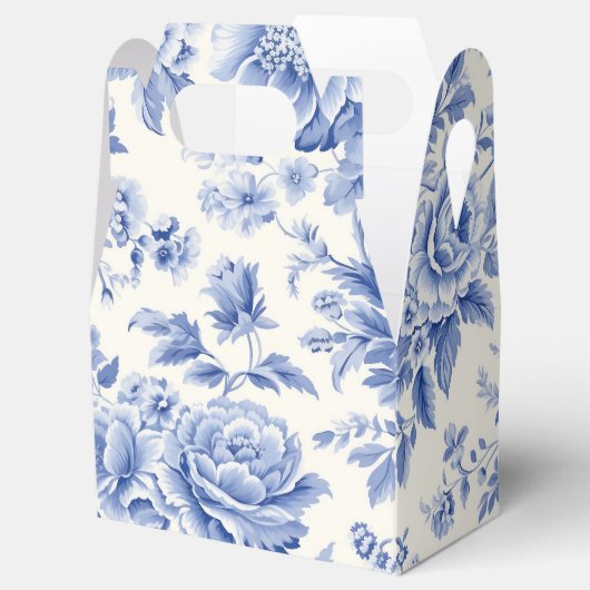 french floral pattern geschenkschachtel (Geöffnet)