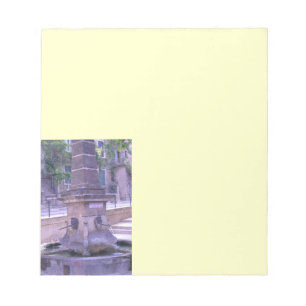 French Fountain Notepad Notizblock