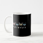French Friends Bulldog Lover Gift Kaffeetasse (Links)