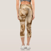 French Fries Capri Leggings (Rückseite)