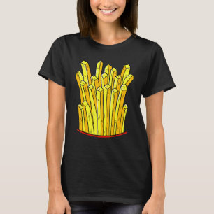 French Fries Costume Fast Food Französisch Fry T-Shirt