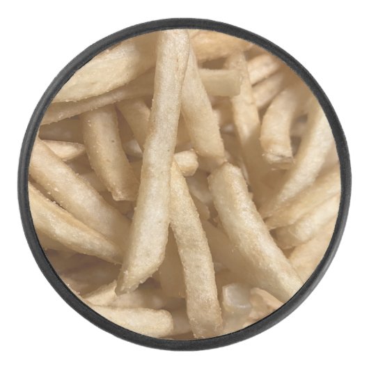 French Fries Eishockey Puck (Vorderseite)