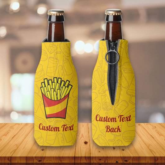 French Fries Flasche Cooler Flaschenkühler