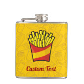 French Fries Flask Flachmann (Vorderseite)