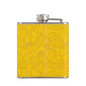 French Fries Flask Flachmann (Rückseite)