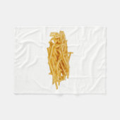French Fries Fleecedecke (Vorderseite (Horizontal))