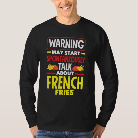 French Fries French Fry T-Shirt (Vorderseite)
