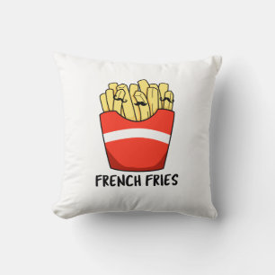 French Fries Funny Fast Food Pub Kissen