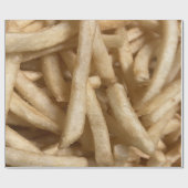 French Fries Geschenkpapier (Flach)