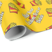 French Fries Geschenkpapier (Rolleneckpunkt)