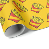 French Fries Geschenkpapier (Rolleneckpunkt)