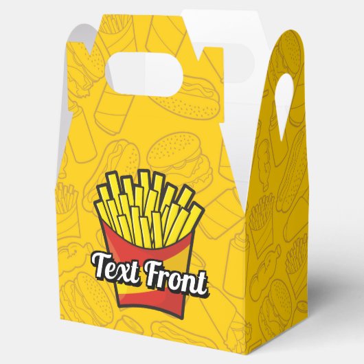 French Fries Geschenkschachtel (Geöffnet)