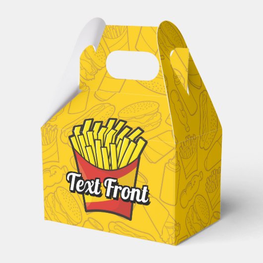 French Fries Geschenkschachtel (Vorderseite)