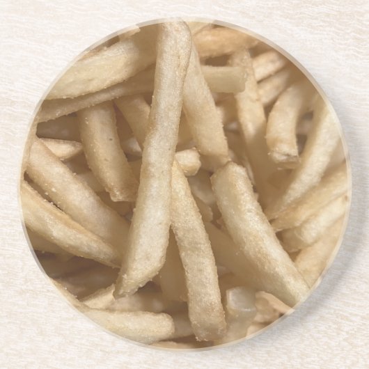 French Fries Getränkeuntersetzer (Vorne)