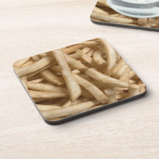 French Fries Getränkeuntersetzer (Linke Seite)