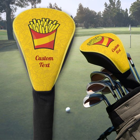 French Fries Golf Headcover