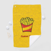 French Fries Golfhandtuch (Insitu)