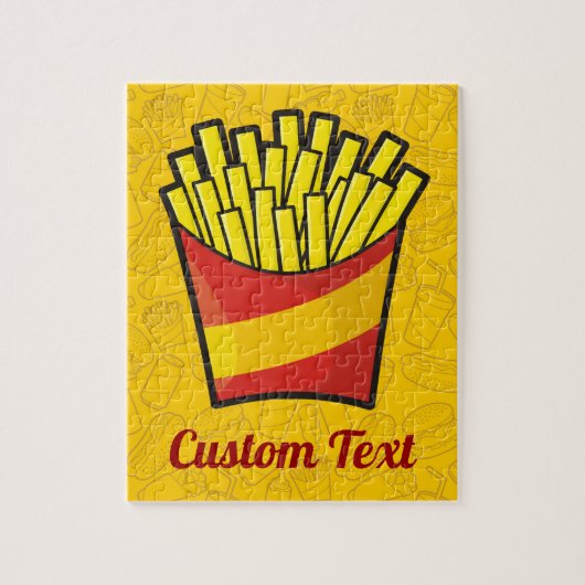 French Fries Jigsaw Puzzle (Vertikal)