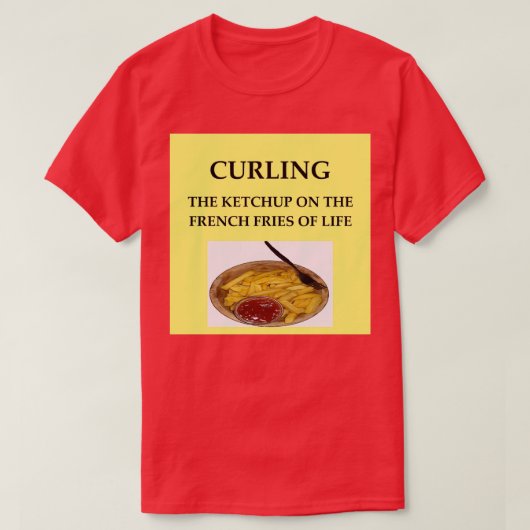 French Fries Joke T-Shirt (Design vorne)