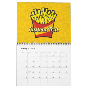 French Fries Kalender