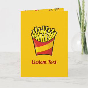 French Fries Karte