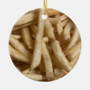 French Fries Keramik Ornament