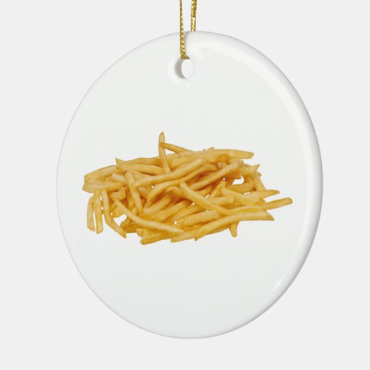 French Fries Keramikornament (Links)