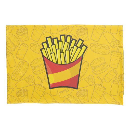French Fries Kissenbezug (Vorderseite)