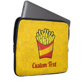 French Fries Laptop Sleeve (Vorne Rechts)