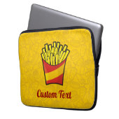 French Fries Laptop Sleeve (Vorderseite Links)