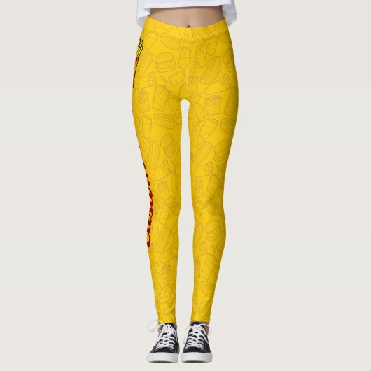 French Fries Leggings (Vorderseite)