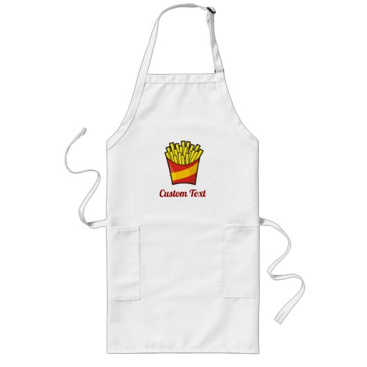 French Fries Long Schürze (Vorne)